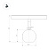 Магнитный трековый светильник Arlight Mag-Orient-Orb 036808 10Вт LED чёрный