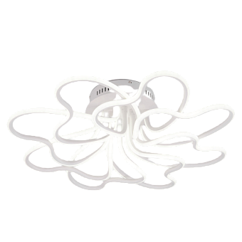 Светильник потолочный Eurosvet Floret 90235/8 белый Smart 210Вт LED