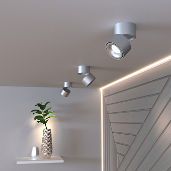 Светильник точечный накладной Elektrostandard Klips a051772 DLR031 15Вт LED