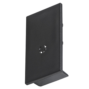 Заглушка шинопровода Lightstar 505167 матовый чёрный для однофазного трека