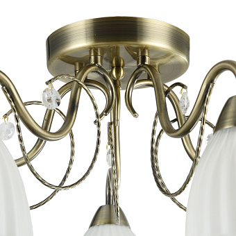 Светильник потолочный Freya Letizia FR2757-PL-05-BZ 40Вт E14