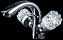 Смеситель для раковины Boheme Crystal 271-CRST хром