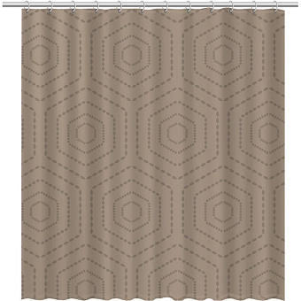 Шторка для ванной FIXSEN Actual FX-1512 200х180см бежевый