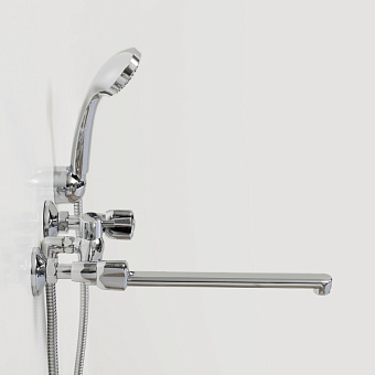 Смеситель для ванны WASSERKRAFT Amper 2902L хром