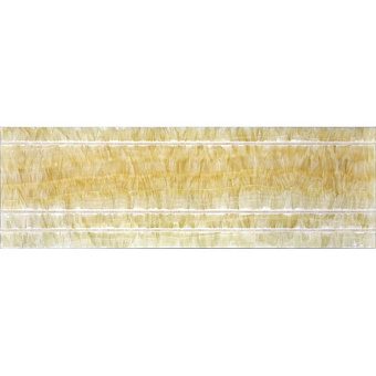 Мозаика Mir Mosaic Natural Бордюры и плинтуса B073-3 (Onyx Yellow) жёлтый мрамор 30,5х10см 0,03кв.м.