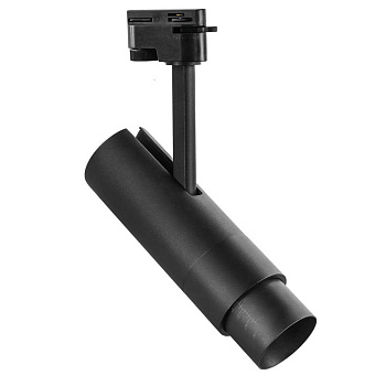 Трековый светильник Lightstar Fuoco Led 215247 15Вт LED чёрный для однофазного трека