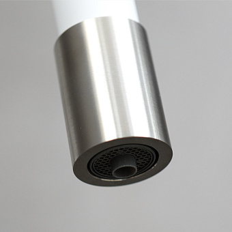 Смеситель для кухни LEMARK Expert LM5083S-White белый/сталь