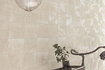 Декор WOW ENSO 120843 Ivory 12,5х12,5см 0,556кв.м.