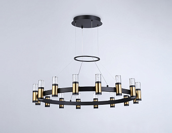 Люстра подвесная Ambrella COMFORT LineTech FL6212 96Вт 16 лампочек LED