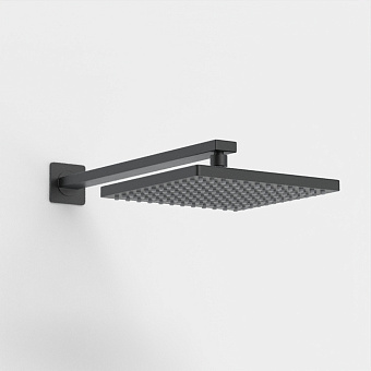 Душевая система BERGES NARDIS 2S BLACK 71002 чёрный матовый