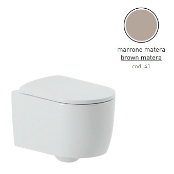 Унитаз подвесной ArtCeram Monet MNV001 41 00 безободковый