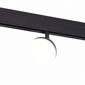 Магнитный трековый светильник ST Luce PIBOLE ST358.436.07 7Вт LED чёрный