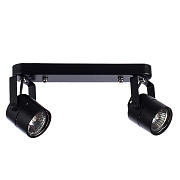 Спот Arte Lamp MIZAR A1311PL-2BK 50Вт 2 лампы GU10