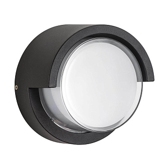 Светильник фасадный Lightstar Paletto 382174 15Вт IP54 LED чёрный