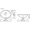 Раковина встраиваемая снизу Ceramica Nova ELEMENT CN6043 56х42см