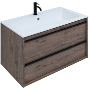 Тумба под раковину подвесная AQUANET Lino 253913 49,5х89х53см