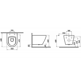 Инсталляция с унитазом BERGES 42447