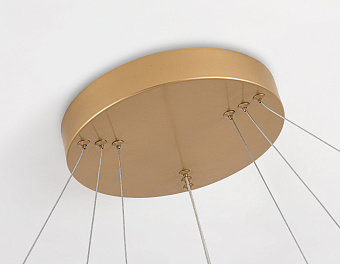 Люстра подвесная Ambrella COMFORT LineTech FL5516 90Вт 12 лампочек LED