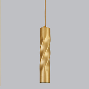 Светильник подвесной Eurosvet SCROLL 50136/1 LED золото 5Вт LED