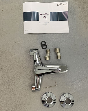 Смеситель для ванны Paini Creta 42CR111CAKM хром