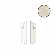 Вставка Atlas Concord Италия Boost Stone A7NW White Battiscopa Sag Dx 7,2х30см 0,259кв.м.
