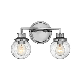 Бра Hinkley poppy QN-POPPY2-PC-BATH 120Вт E27