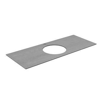 Столешница KERAMA MARAZZI Plaza Modern PL5.DD500600R\120 Керамогранит 48х117см Про Дабл антрацит