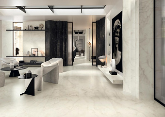 Неполированный керамогранит Atlas Concord Италия Marvel Shine A4QW Calacatta Delicato Matt 60х120см 1,44кв.м.