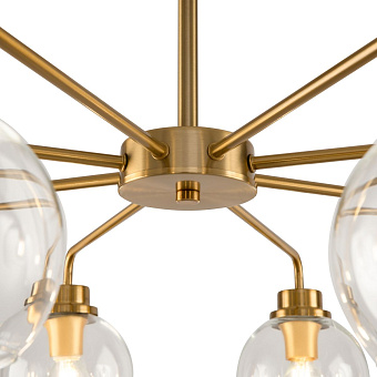 Люстра потолочная Freya Neptune FR5176PL-08BS 60Вт 8 лампочек E14