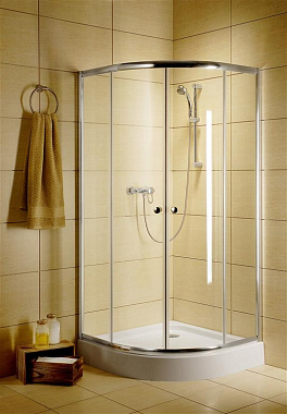 Угловое ограждение RADAWAY Classic A 80 185х80см стекло фабрик