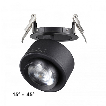 Светильник точечный встраиваемый Novotech EDDY 358944 18Вт LED