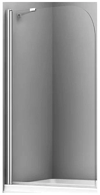 Стеклянная шторка на ванну WASSERKRAFT Leine 35P01-80 Fixed 140х80см