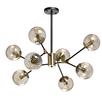 Люстра подвесная De Markt Гамбург 605016108 40Вт 8 лампочек E14