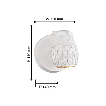 Бра Favourite Gufo 2041-1W 5Вт GU10 LED
