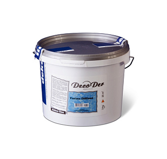 Декоративное покрытие DERUFA Farina Diffuso Эффект белых флокул 3кг