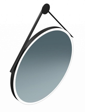 Зеркало KERAMA MARAZZI Cono CO.mi.70\BLK 70х70см с подсветкой