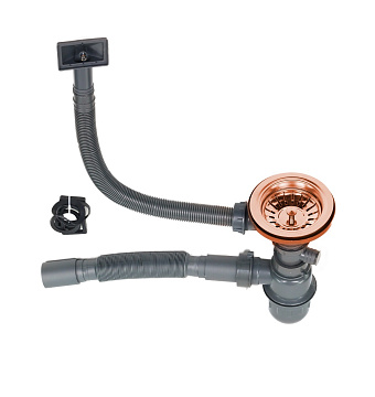 Мойка кухонная MELANA ProfLine D5050HC 50х50см бронза