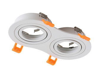 Светильник точечный встраиваемый CRYSTAL LUX CLT 001 CLT 001C2 WH 100Вт GU10