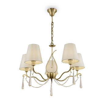 Люстра подвесная Freya Madeline FR2019PL-05BS 40Вт 5 лампочек E14