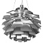 Светильник подвесной Loft It Artichoke 10156/800 Silver 200Вт E27