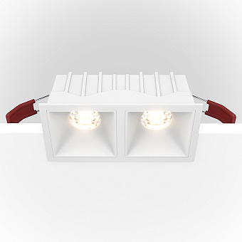 Светильник точечный встраиваемый Maytoni Alfa LED DL043-02-10W3K-D-SQ-W 20Вт LED