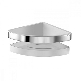 Полка в ванную угловая Keuco Collection Moll 12757010000 1-ярусная 18х18см хром