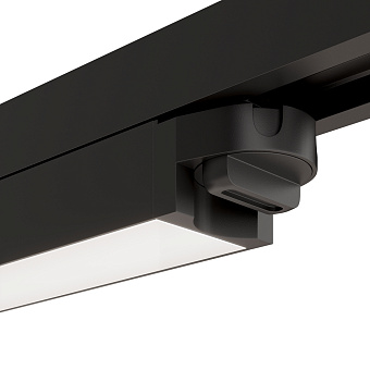 Трековый светильник Maytoni Basis TR000-1-12W3K-B 12Вт LED чёрный для однофазного трека
