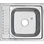 Мойка кухонная MELANA 6050 127 t R (*20) 50х60см хром
