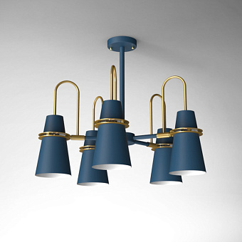 Люстра ImperiumLOFT Reinar 196740-26 300Вт 5 лампочек E27