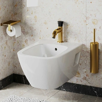 Смеситель для биде Paini Domus 18PJ304PZ золото