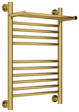 Полотенцесушитель СУНЕРЖА Богема+ с 1 полкой 03-0223-6040 золото