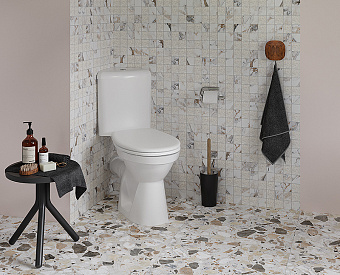 Унитаз напольный VITRA Arkitekt 9754B003-7200 ободковый без микролифта