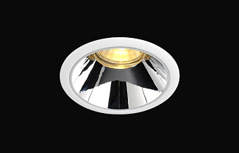 Светильник точечный встраиваемый CRYSTAL LUX CLT 052 CLT 052C WH-CH 50Вт GU10