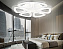 Люстра потолочная Ambrella ACRYLICA Original FA4518 80Вт 6 лампочек LED